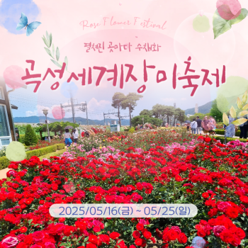 곡성세계장미축제 당일여행