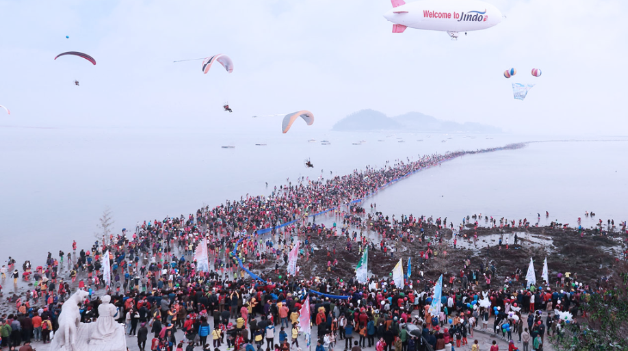 진도신비의바닷길축제 당일여행