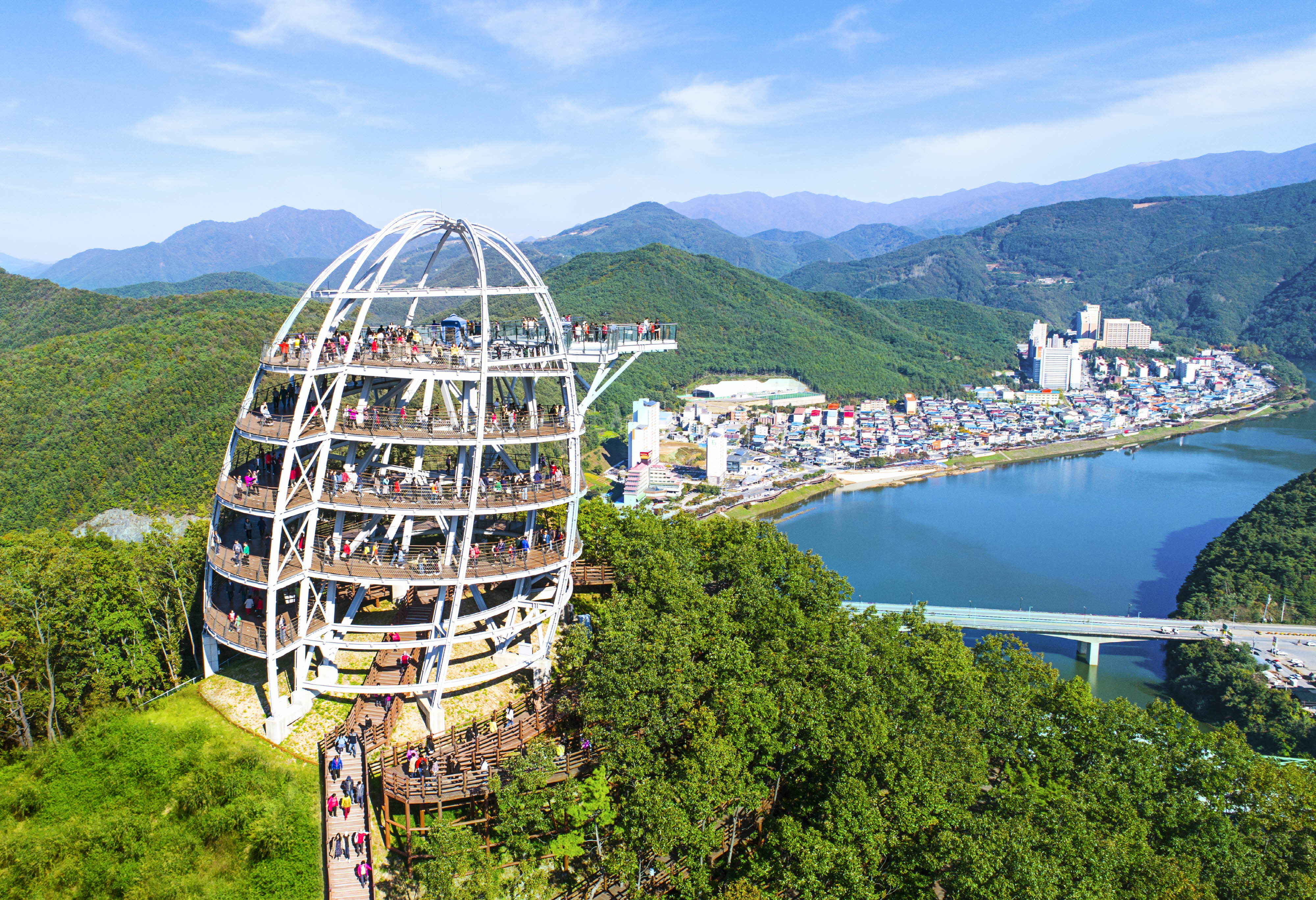 캔디여행사[부산출발]단양 시루섬+유람선+이끼터널 당일 버스여행