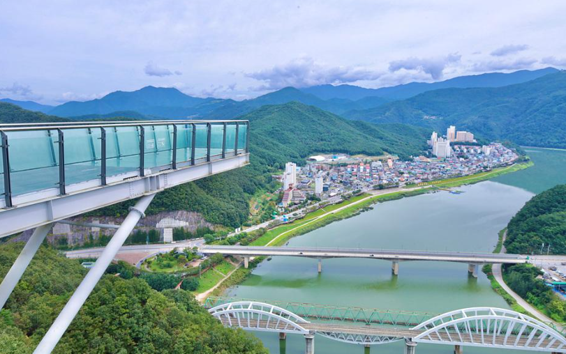 캔디여행사[부산출발]단양 시루섬+유람선+이끼터널 당일 버스여행